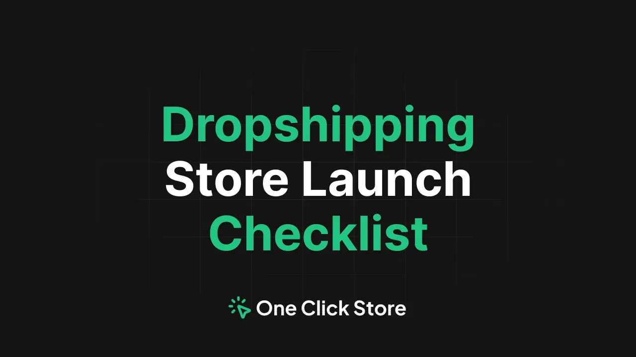 Complete dropshipping store launch checklist for 2024